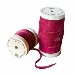 LOBERON Emballages Cadeaux|Accessoires*Lot de 2 bobines de ruban en velours Liandis