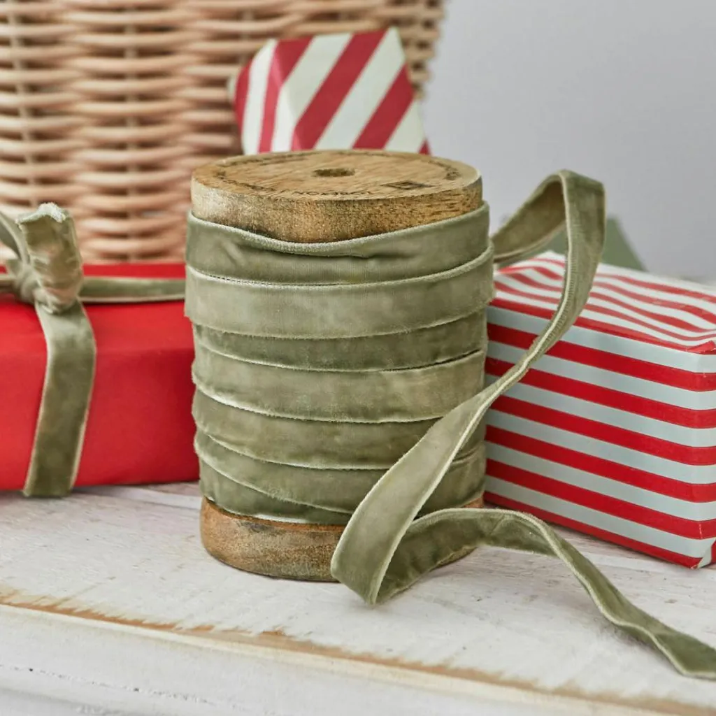 LOBERON Emballages Cadeaux|Accessoires*Lot de 2 bobines de ruban en velours Liandis