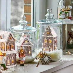 LOBERON Boîtes Et Cloches En Verre|Boîtes Et Cloches En Verre*Lot de 2 bocaux en verre Valerico
