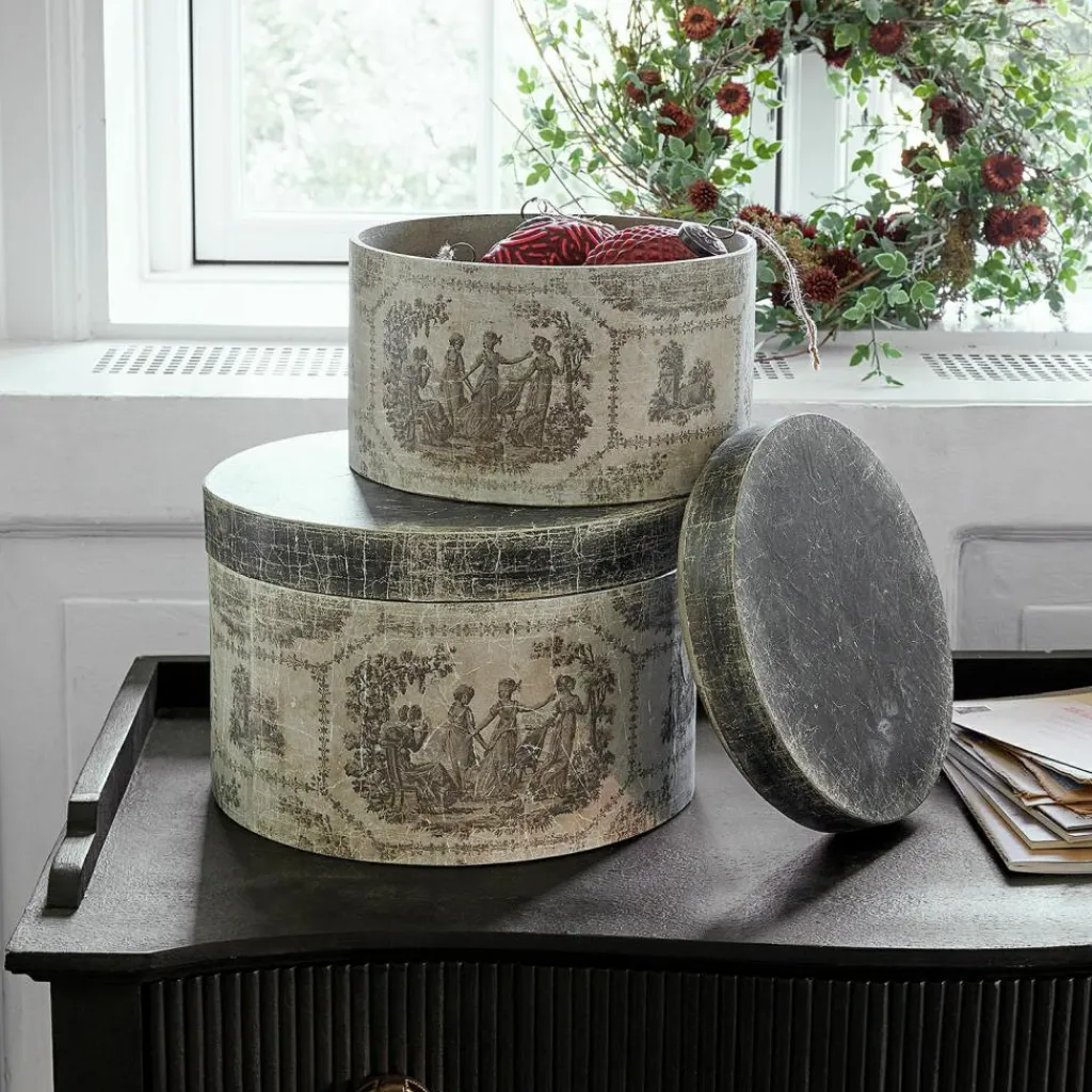 LOBERON Caisses Et Paniers|Rangements*Lot de 2 boîtes Eltharien