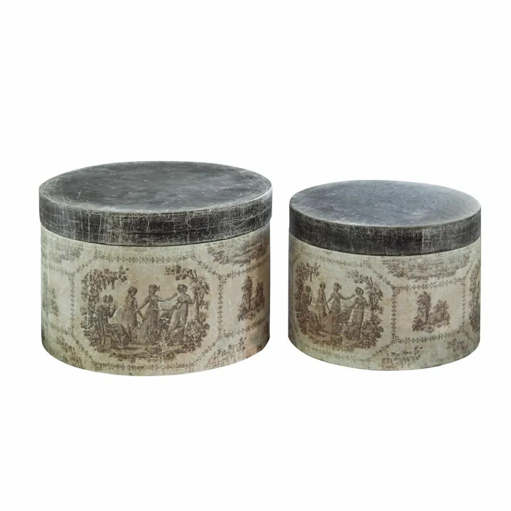 LOBERON Caisses Et Paniers|Rangements*Lot de 2 boîtes Eltharien