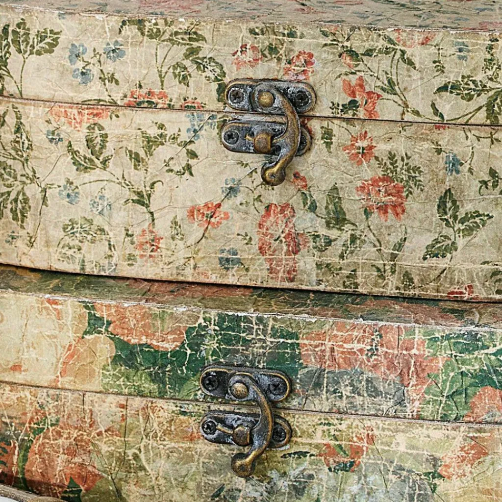 LOBERON Caisses Et Paniers|Rangements*Lot de 3 boîtes Emmylou