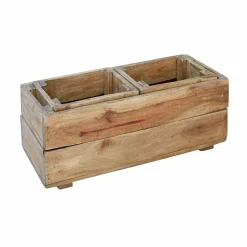 LOBERON Caisses Et Paniers|Rangements*Lot de 3 boîtes Madina