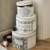 LOBERON Caisses Et Paniers|Emballages Cadeaux*Lot de 3 boîtes Willma