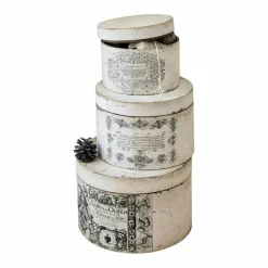 LOBERON Caisses Et Paniers|Emballages Cadeaux*Lot de 3 boîtes Willma