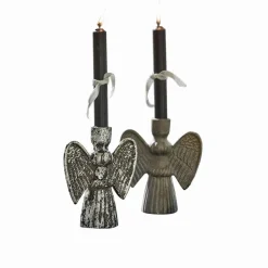 LOBERON Bougeoirs|Porte-Bougies*Lot de 2 bougeoirs Auvine