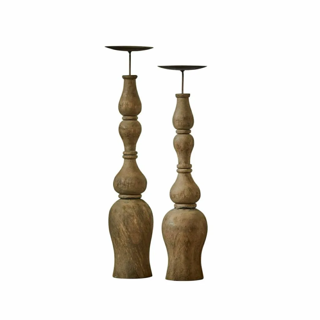 LOBERON Bougeoirs|Porte-Bougies*Lot de 2 bougeoirs Fleuries-sur-Marne