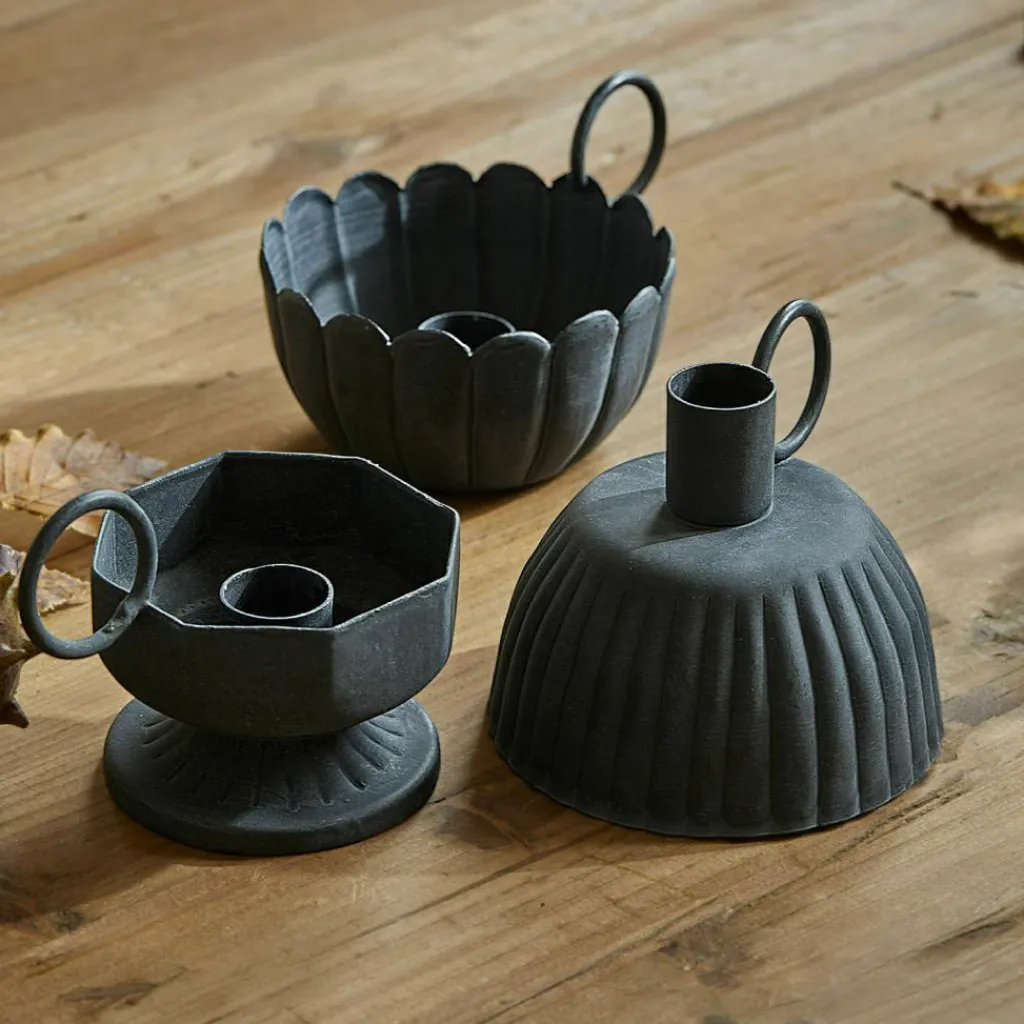 LOBERON Bougeoirs|Porte-Bougies*Lot de 3 bougeoirs Lazharin