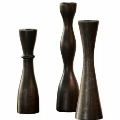 LOBERON Bougeoirs|Porte-Bougies*Lot de 3 bougeoirs Méléandre