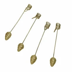 LOBERON Bougeoirs|Porte-Bougies*Lot de 4 bougeoirs Norélie