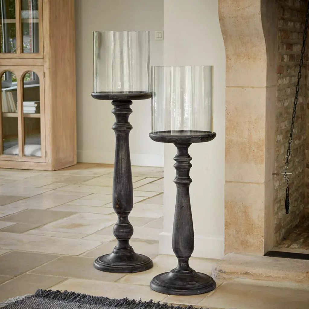 LOBERON Bougeoirs|Porte-Bougies*Lot de 2 bougeoirs Reville