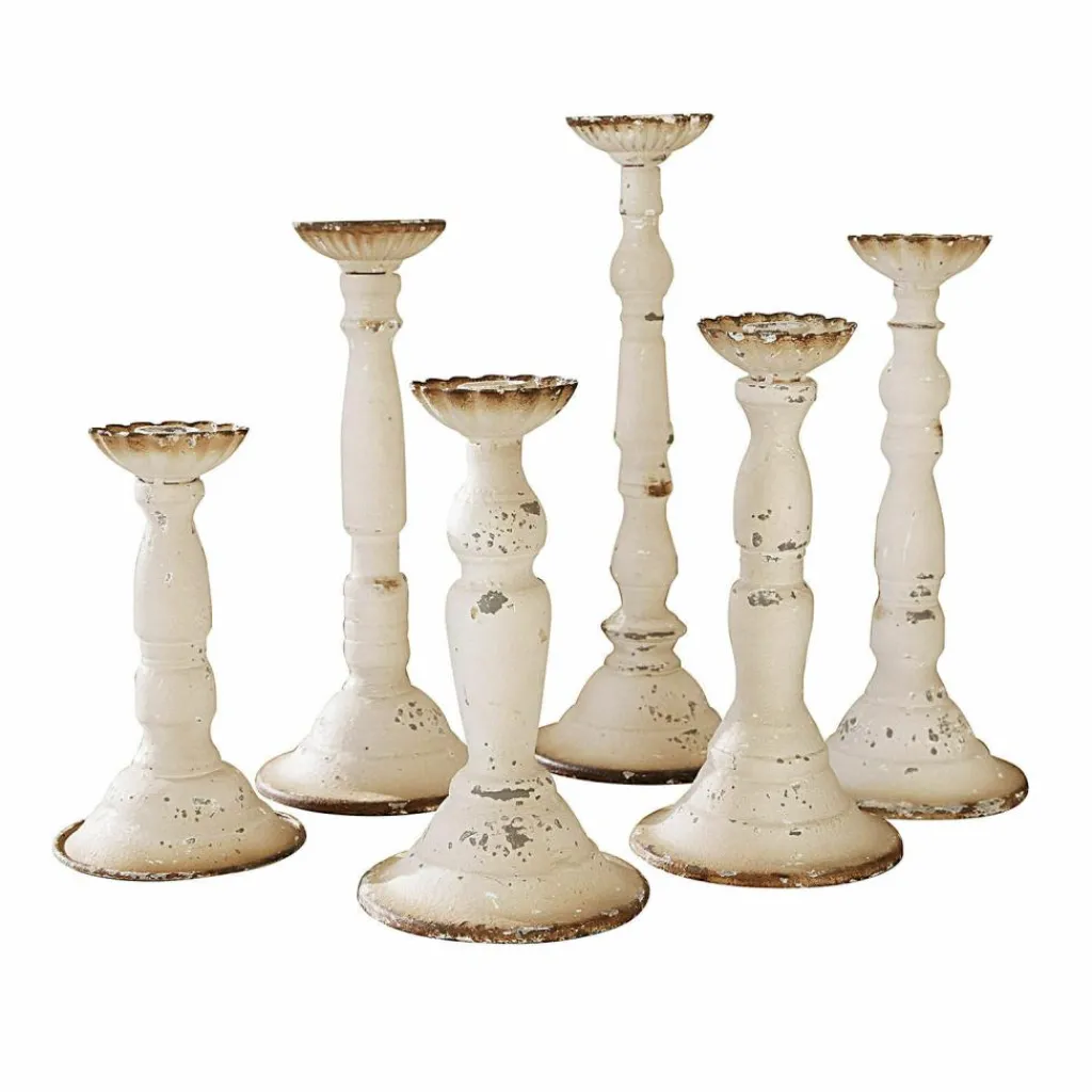 LOBERON Bougeoirs|Porte-Bougies*Lot de 6 bougeoirs Rivondelle