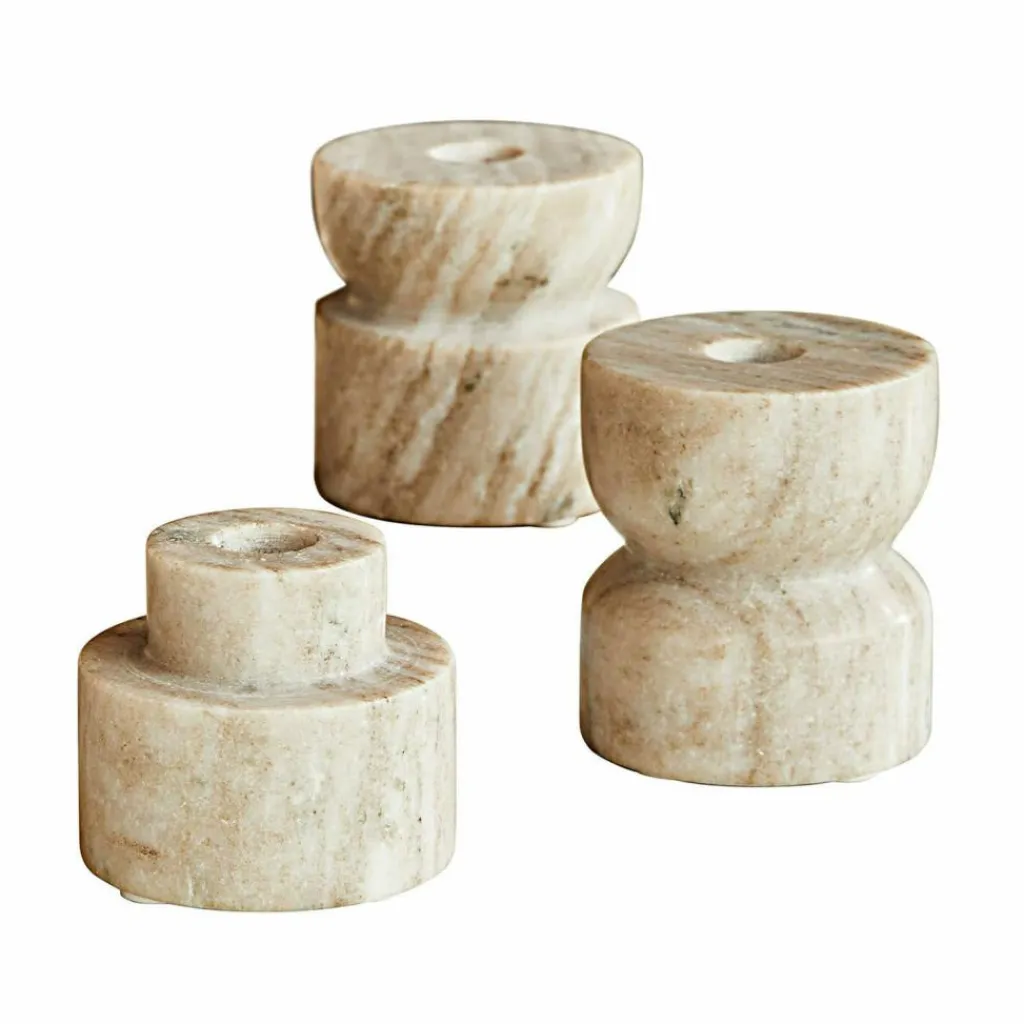 LOBERON Bougeoirs|Porte-Bougies*Lot de 3 bougeoirs Ulxeno