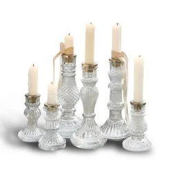 LOBERON Bougeoirs|Porte-Bougies*Lot de 6 bougeoirs Youna
