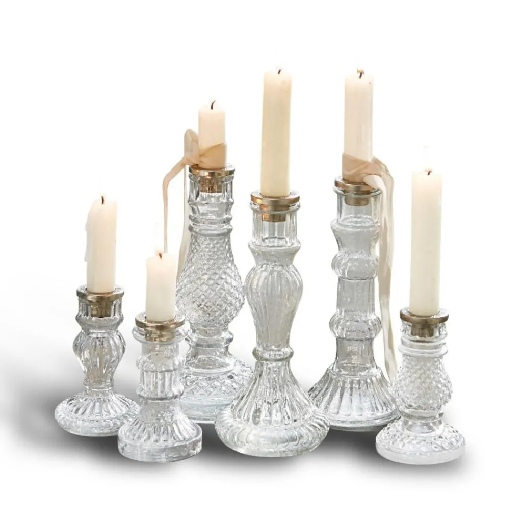 LOBERON Bougeoirs|Porte-Bougies*Lot de 6 bougeoirs Youna
