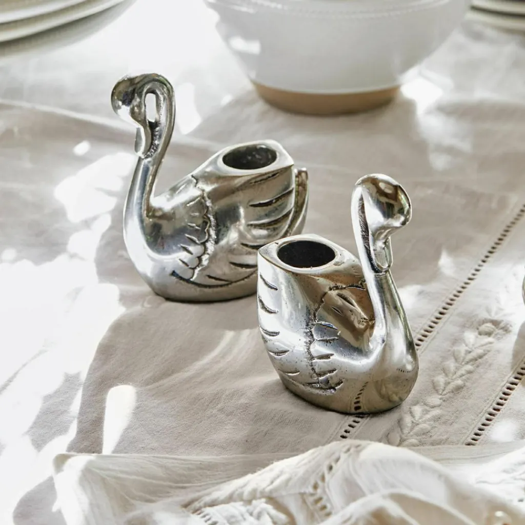 LOBERON Bougeoirs|Porte-Bougies*Lot de 2 bougeoirs Zaymara