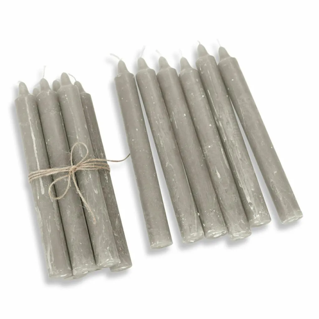 LOBERON Bougies|Porte-Bougies*Lot de 12 bougies Bauceau