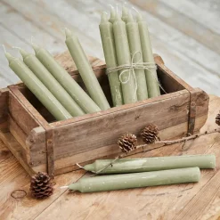 LOBERON Bougies|Porte-Bougies*Lot de 12 bougies Bauceau