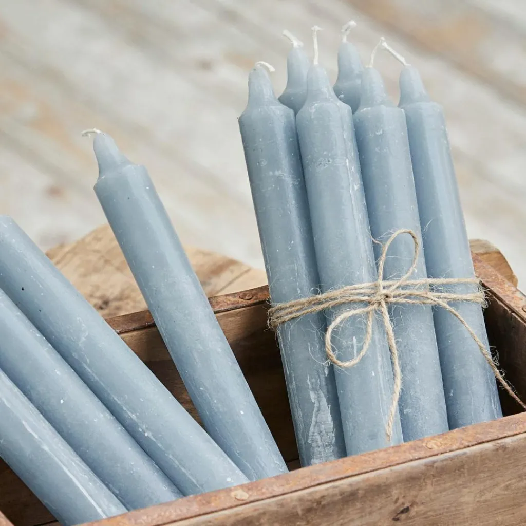 LOBERON Bougies|Porte-Bougies*Lot de 12 bougies Bauceau