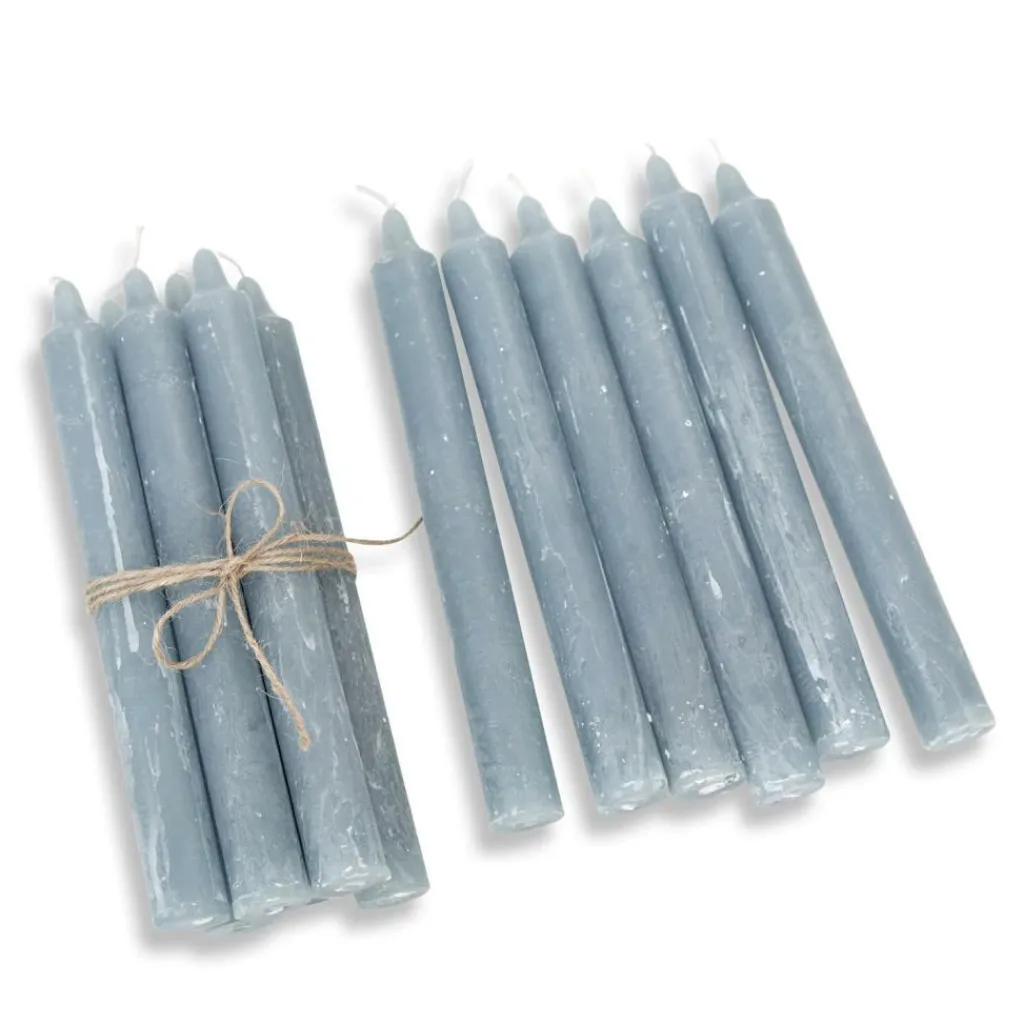 LOBERON Bougies|Porte-Bougies*Lot de 12 bougies Bauceau