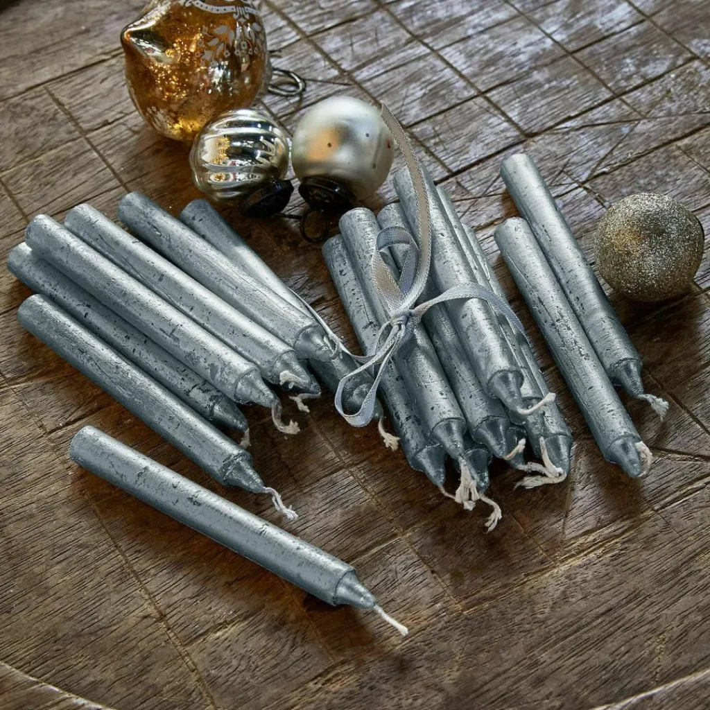 LOBERON Bougies|Porte-Bougies*Lot de 12 bougies Bauceau