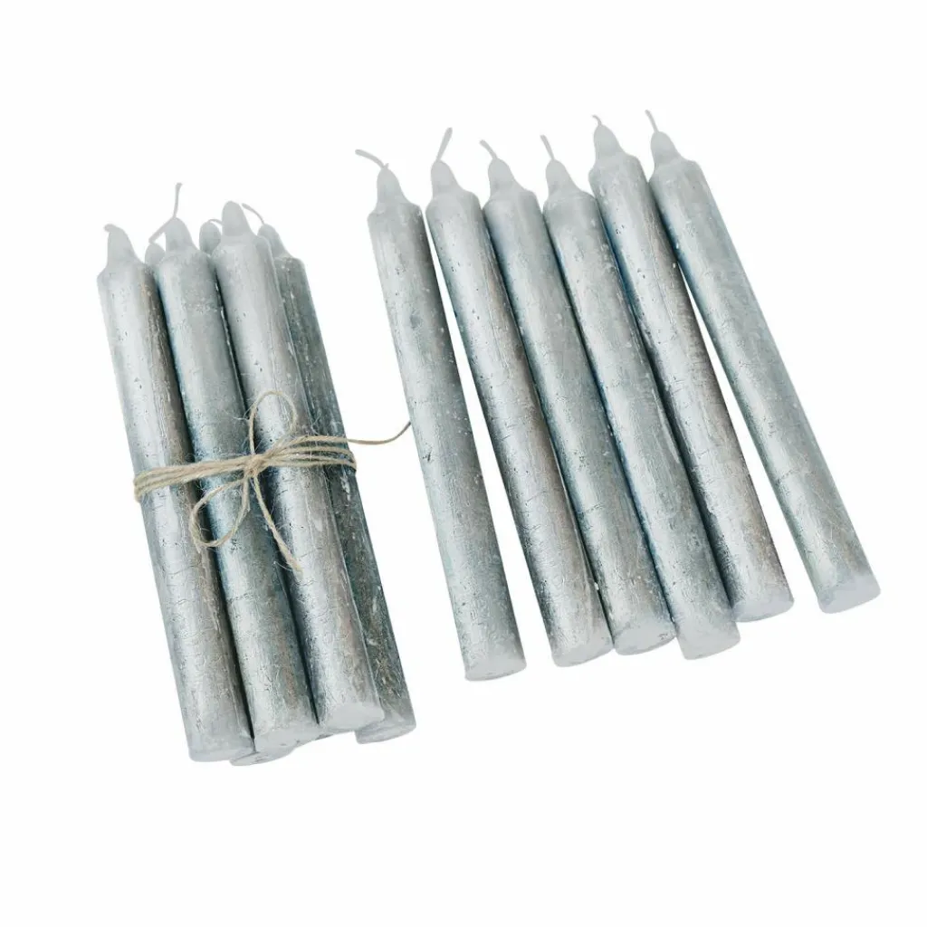 LOBERON Bougies|Porte-Bougies*Lot de 12 bougies Bauceau