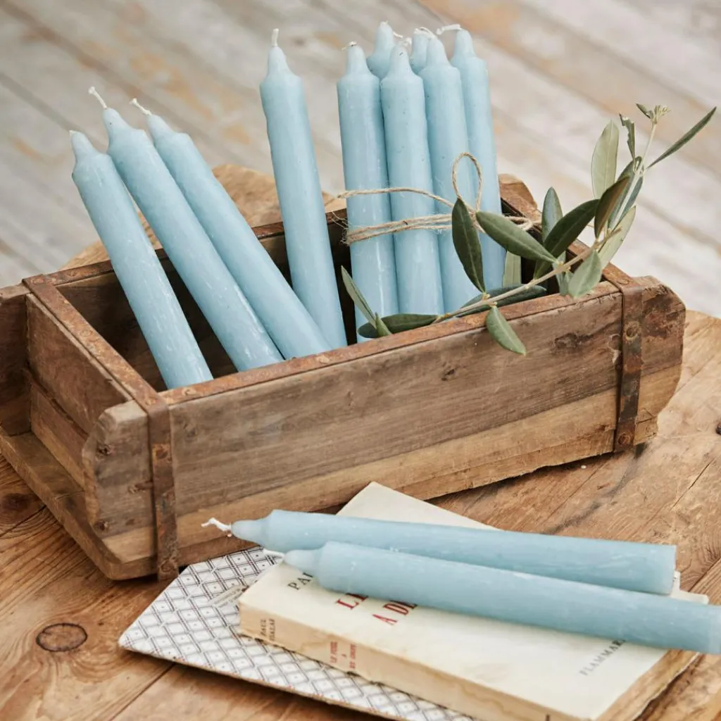 LOBERON Bougies|Porte-Bougies*Lot de 12 bougies Bauceau