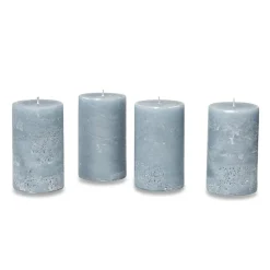 LOBERON Bougies|Porte-Bougies*Lot de 4 bougies Braga