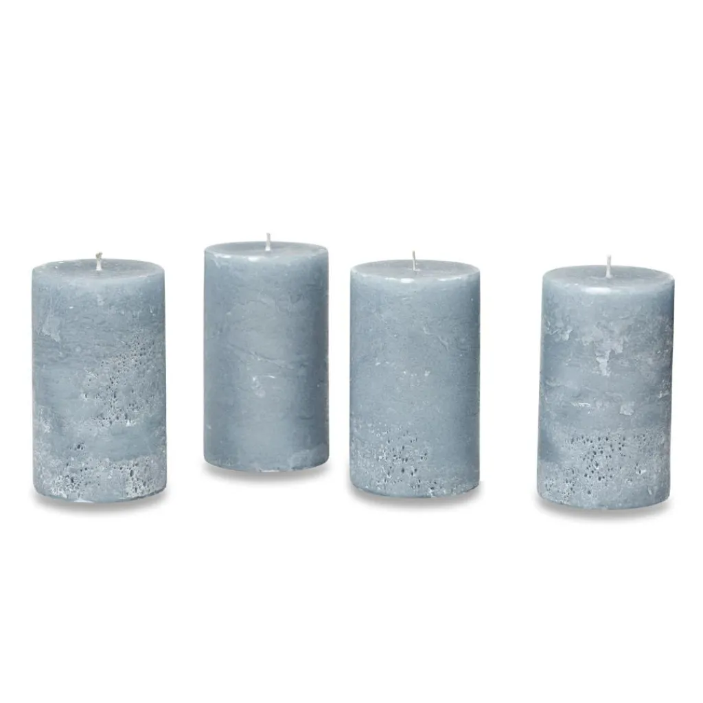LOBERON Bougies|Porte-Bougies*Lot de 4 bougies Braga