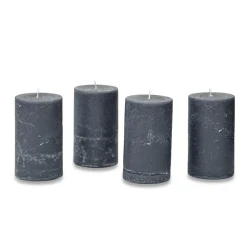 LOBERON Bougies|Porte-Bougies*Lot de 4 bougies Braga
