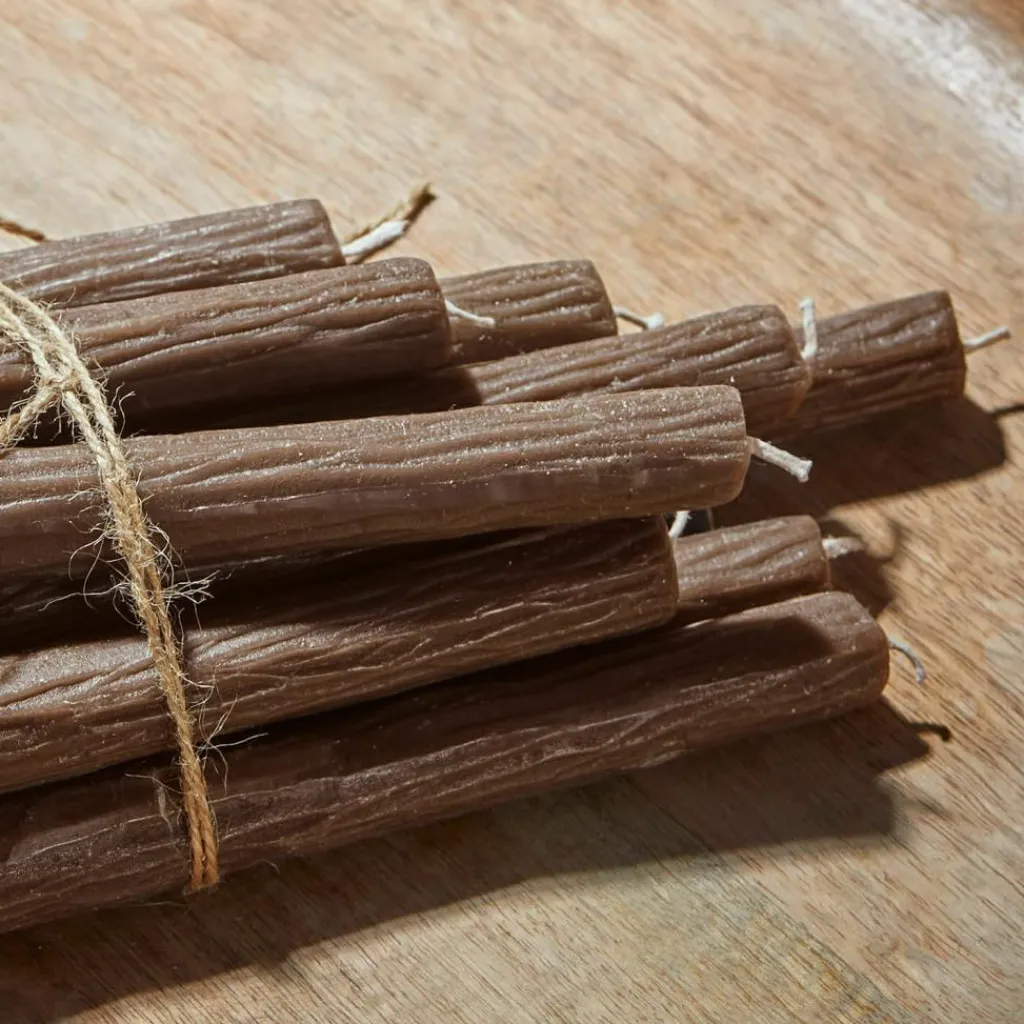 LOBERON Bougies|Porte-Bougies*Lot de 12 bougies Calviano