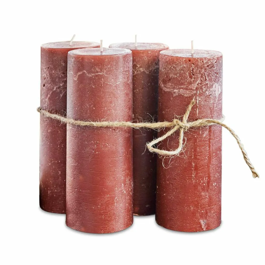 LOBERON Bougies|Porte-Bougies*Lot de 4 bougies Homel