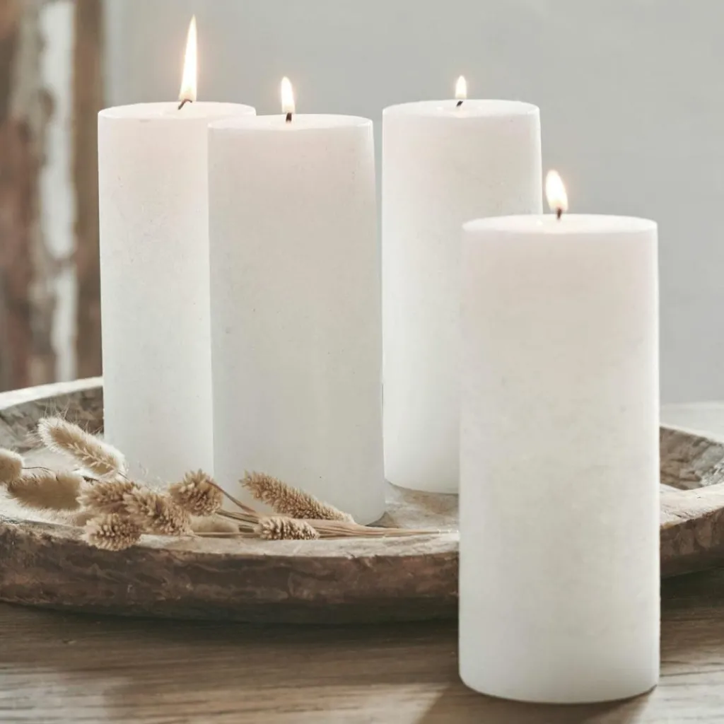 LOBERON Bougies|Porte-Bougies*Lot de 4 bougies Homel