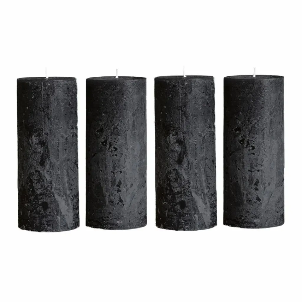 LOBERON Bougies|Porte-Bougies*Lot de 4 bougies Homel