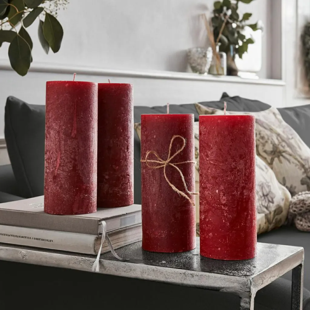 LOBERON Bougies|Porte-Bougies*Lot de 4 bougies Homel