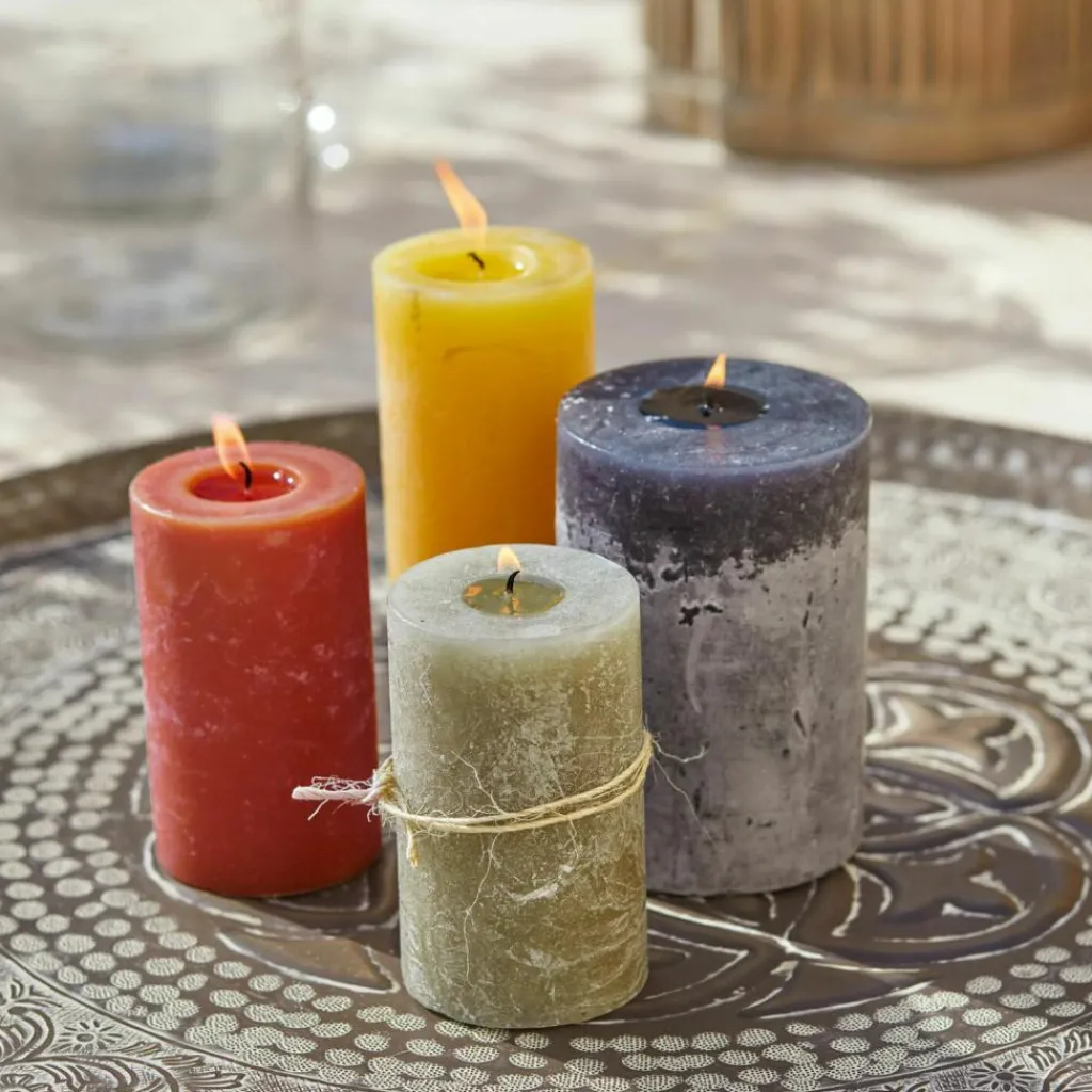 LOBERON Bougies|Porte-Bougies*Lot de 4 bougies Joliet