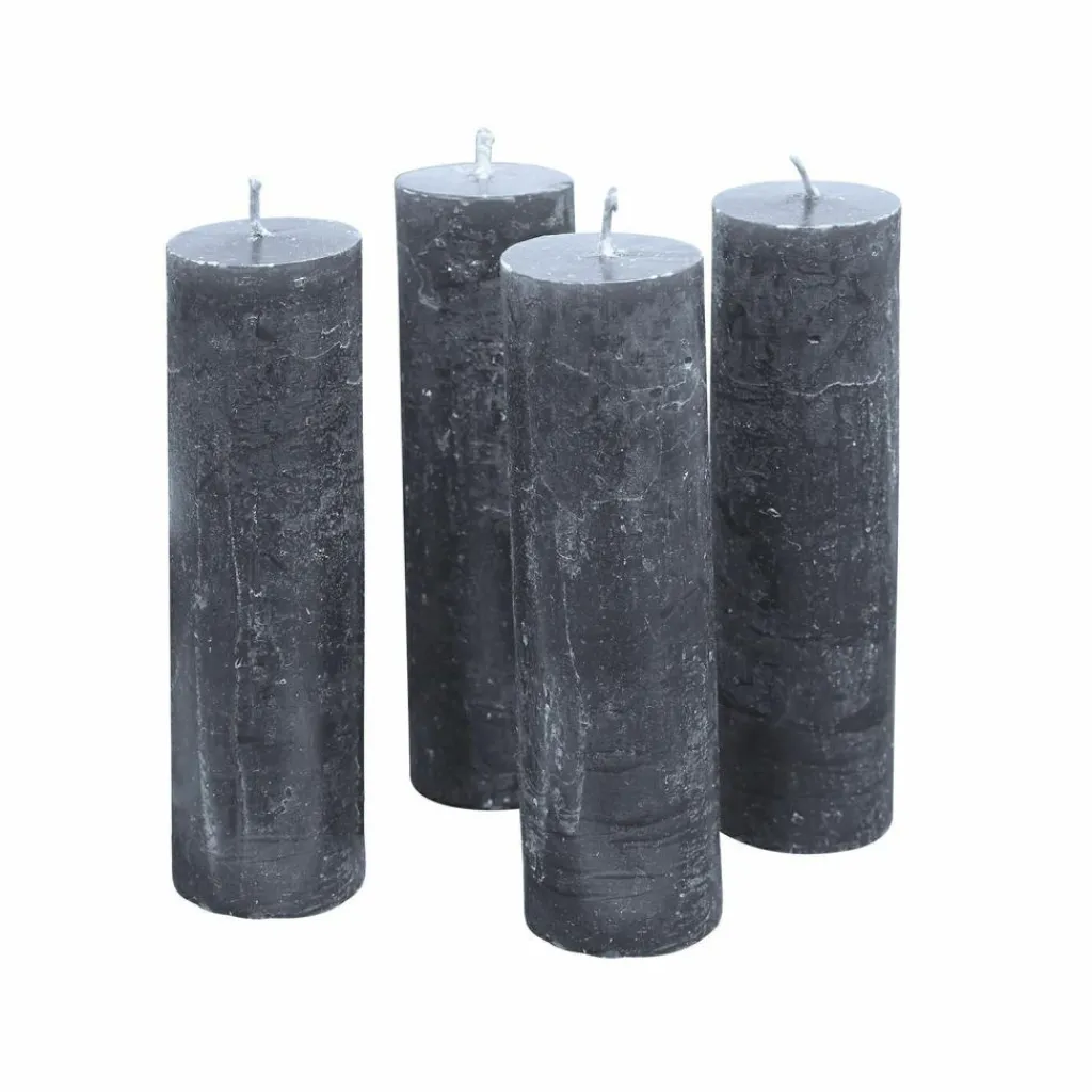 LOBERON Bougies|Porte-Bougies*Lot de 4 bougies Muriel