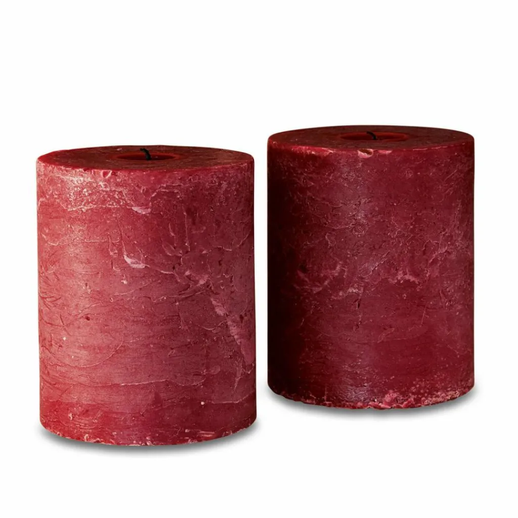 LOBERON Bougies|Porte-Bougies*Lot de 2 bougies Oviedo