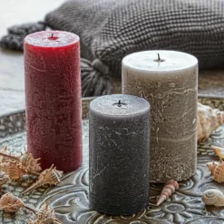 LOBERON Bougies|Porte-Bougies*Lot de 3 bougies Pretin