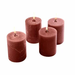 LOBERON Bougies|Porte-Bougies*Lot de 4 bougies Virrans