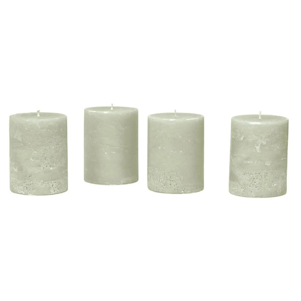 LOBERON Bougies|Porte-Bougies*Lot de 4 bougies Virrans