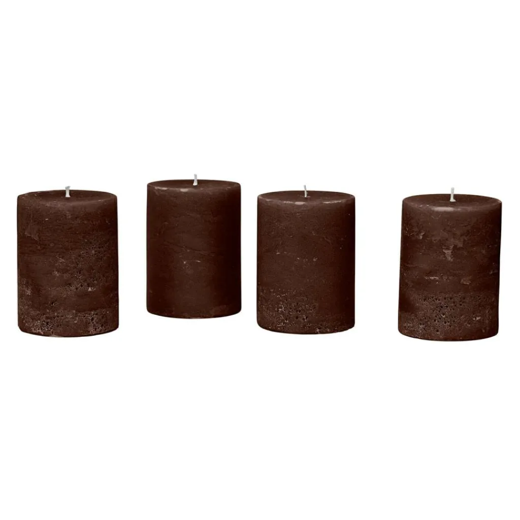 LOBERON Bougies|Porte-Bougies*Lot de 4 bougies Virrans