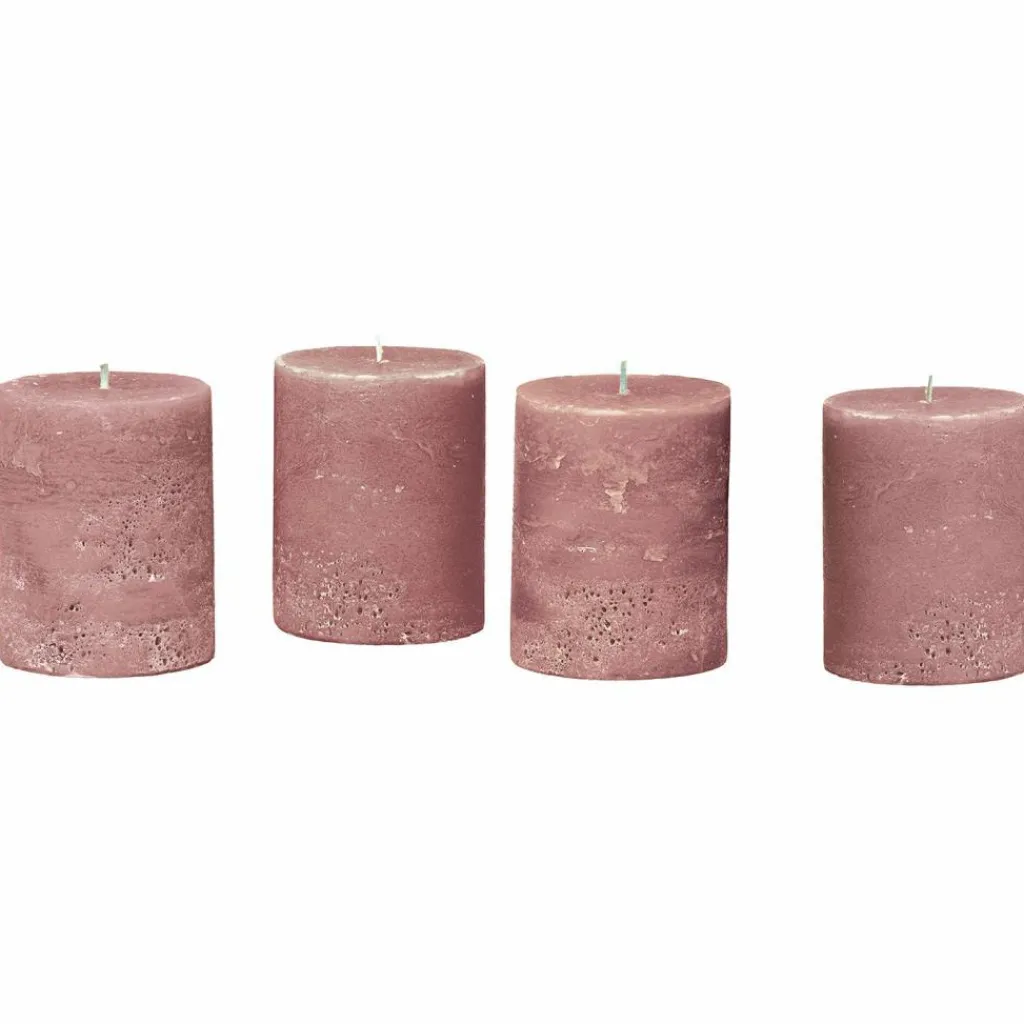LOBERON Bougies|Porte-Bougies*Lot de 4 bougies Virrans