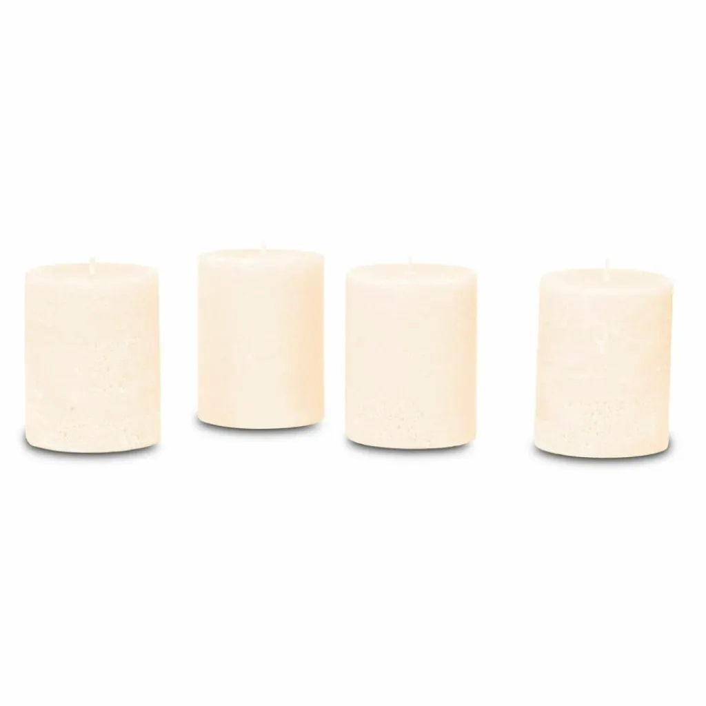 LOBERON Bougies|Porte-Bougies*Lot de 4 bougies Virrans