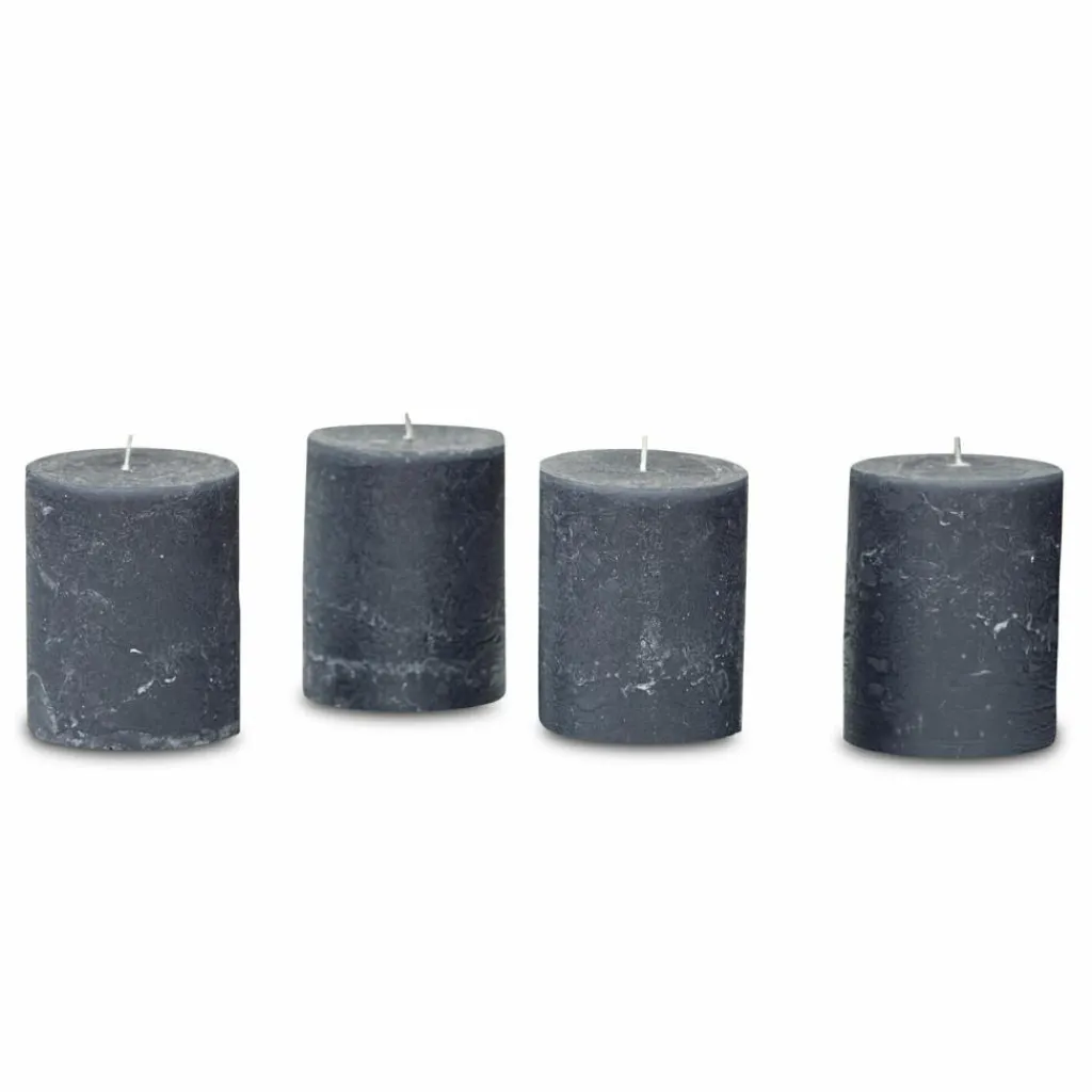 LOBERON Bougies|Porte-Bougies*Lot de 4 bougies Virrans