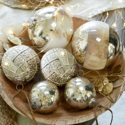 LOBERON Boules De Noël*Lot de 6 boules de Noël Ephyriel