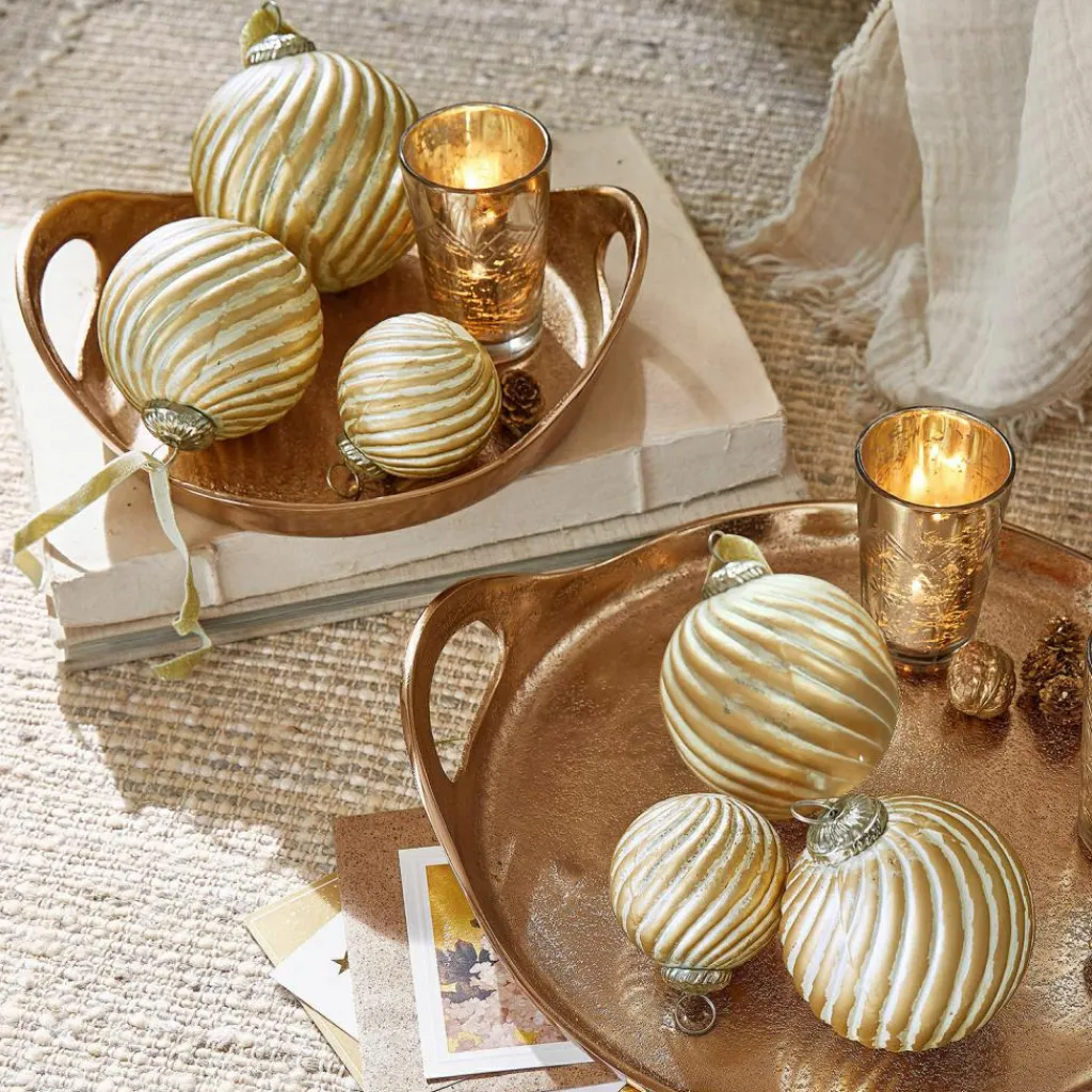 LOBERON Boules De Noël*Lot de 6 boules de Noël Frasetta