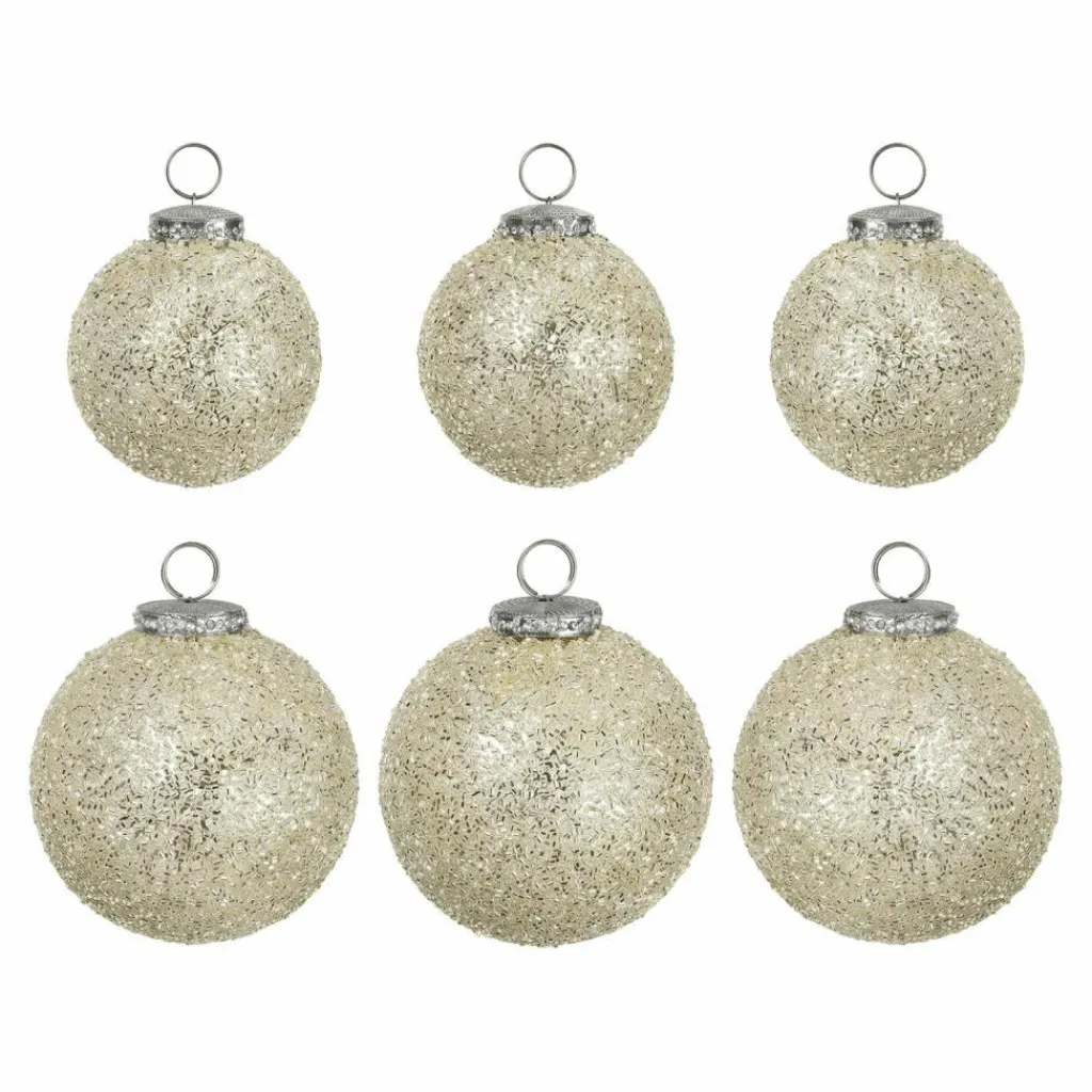 LOBERON Boules De Noël*Lot de 6 boules de Noël Shariz