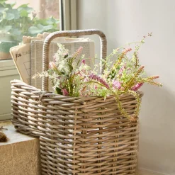 LOBERON Fleurs Séchées Et Artificielles|Décoration*Lot de 2 bouquets de fleurs décoratives Oiselette