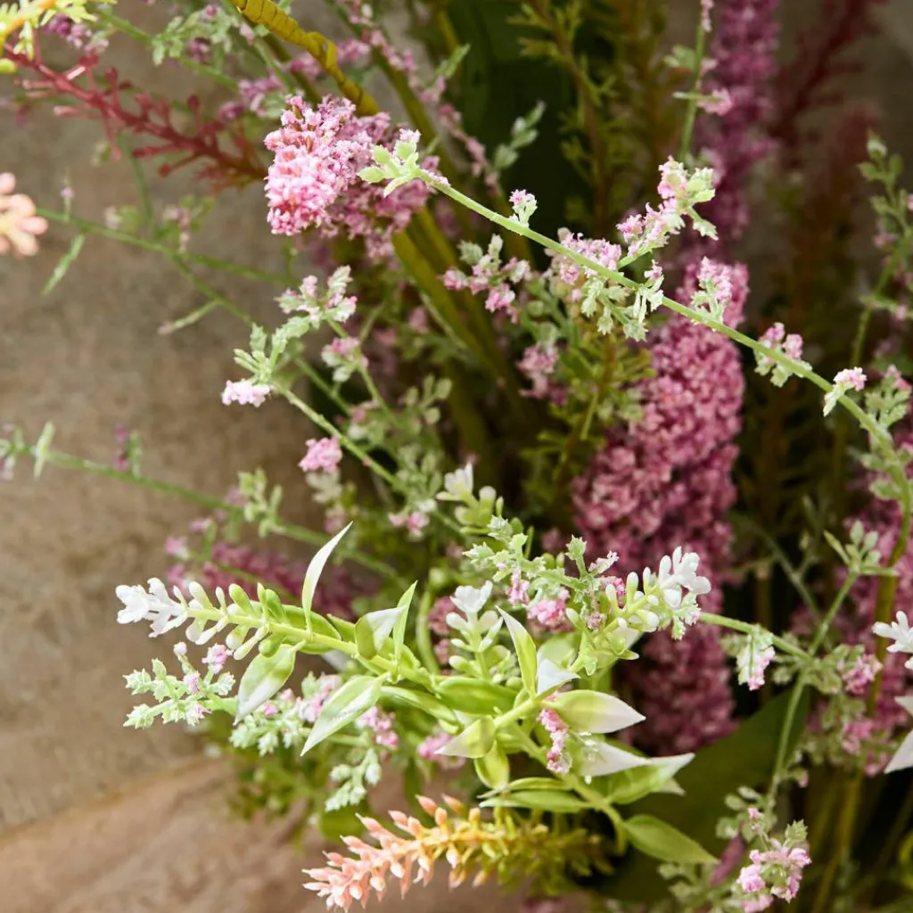 LOBERON Fleurs Séchées Et Artificielles|Décoration*Lot de 2 bouquets de fleurs décoratives Oiselette